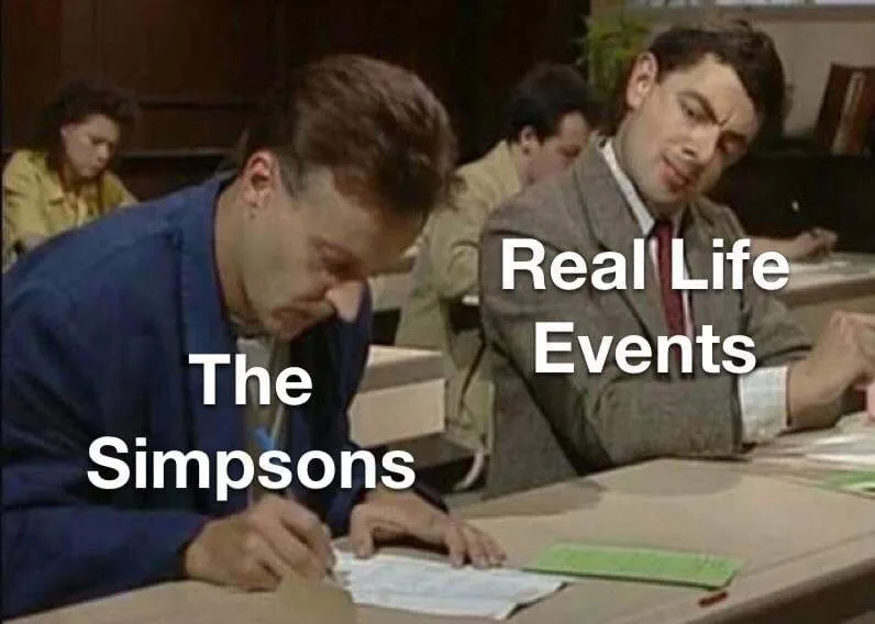 Simpsons meme