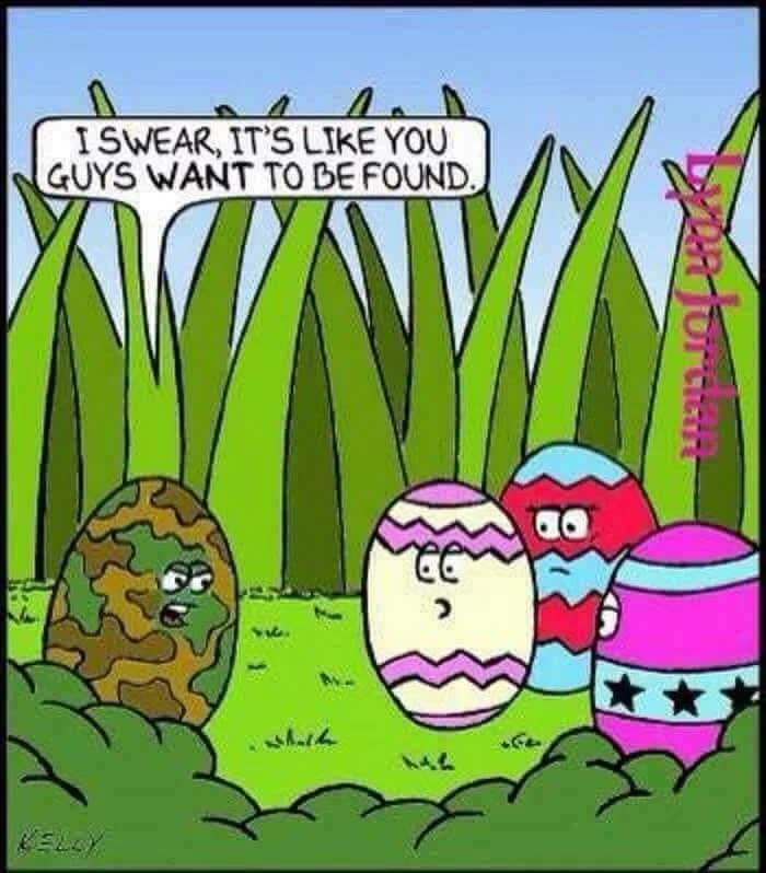 easter egg meme