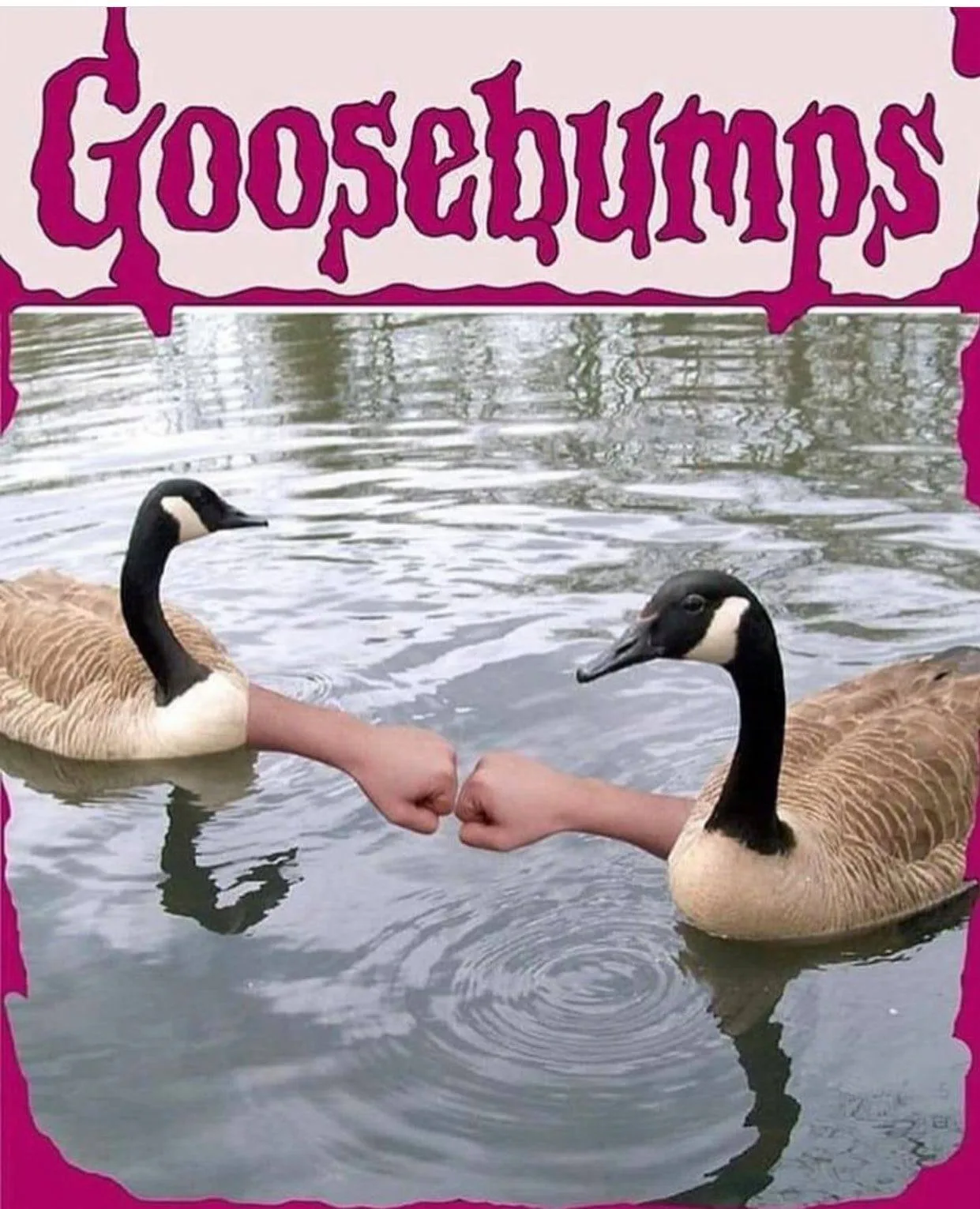 goosebumps meme