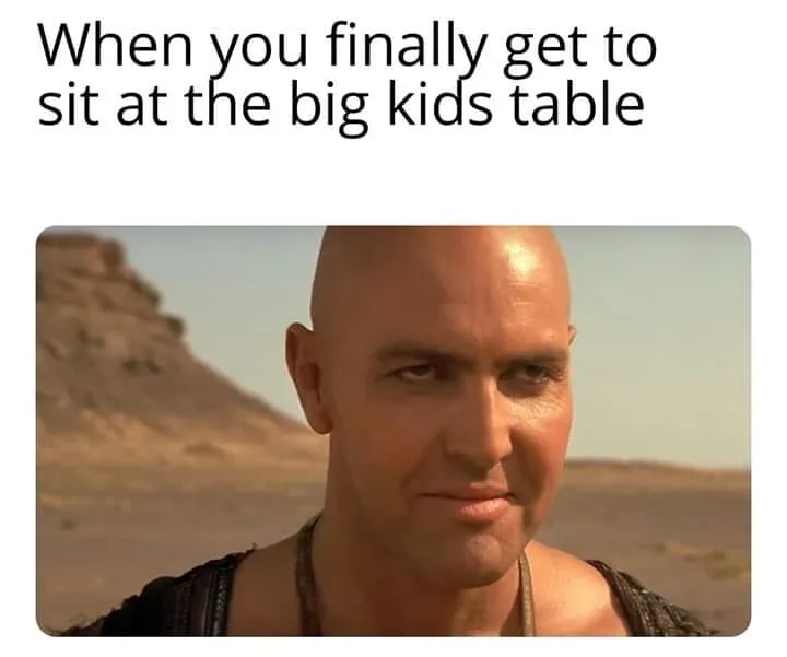 growing up meme