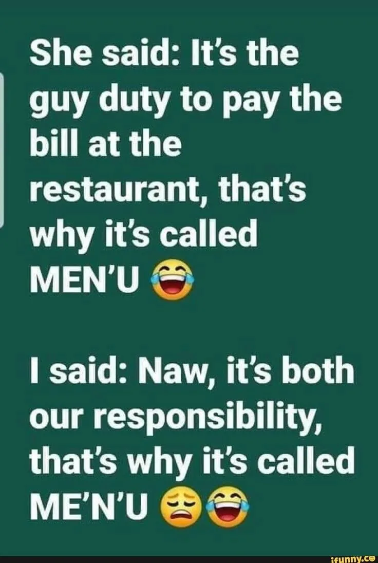 menu meme