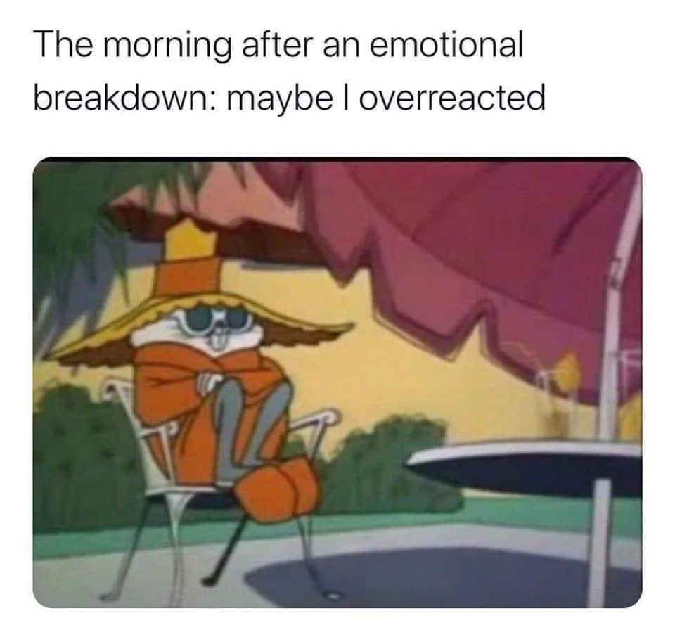 nervous breakdown meme