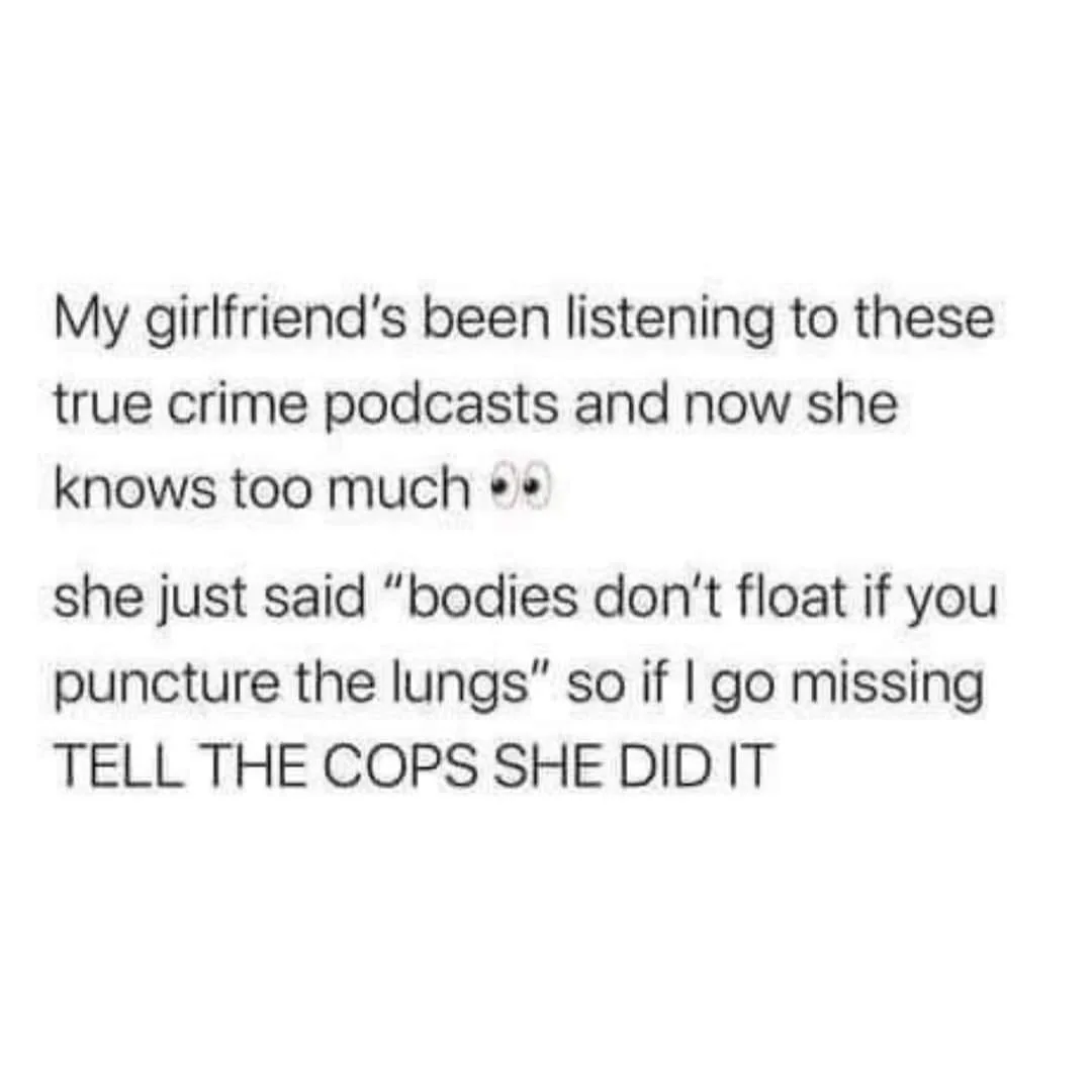 serial murder meme