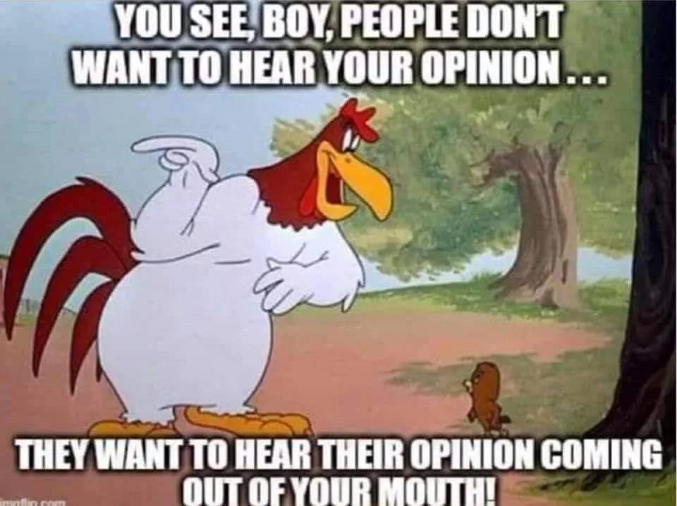 opinion meme