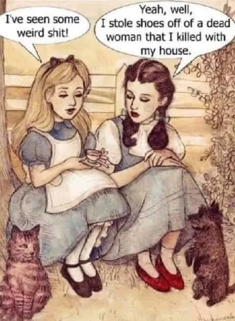 Alice in Wonderland meme