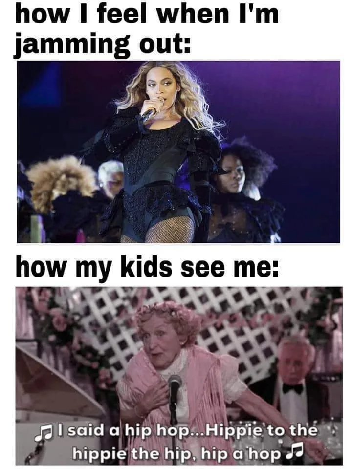 jamming out meme