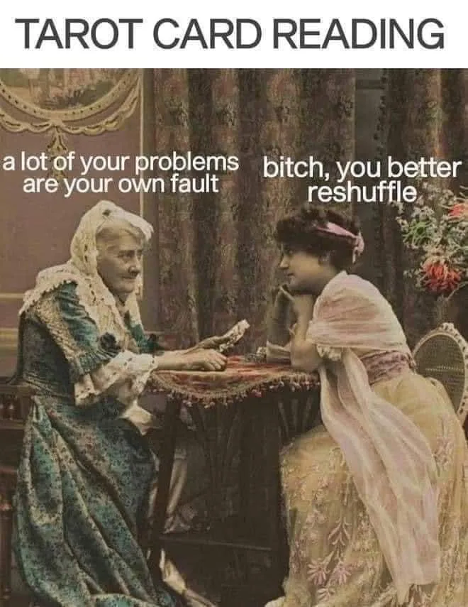 tarot meme