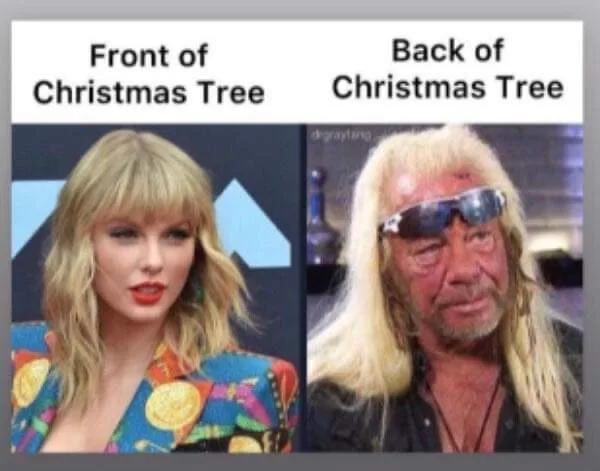 Christmas tree meme