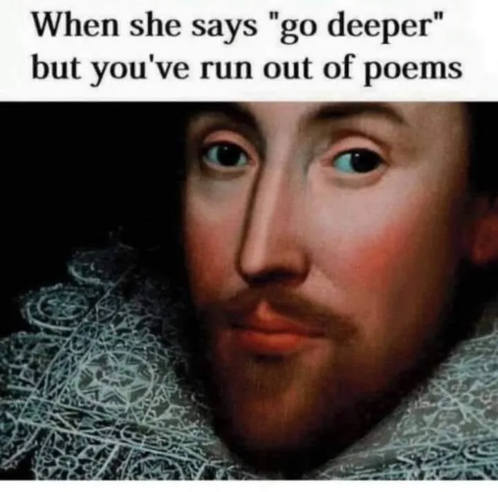 William Shakespeare meme