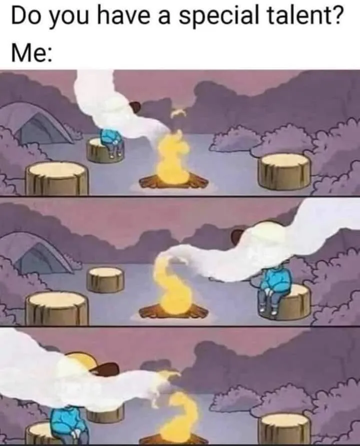 campfire meme