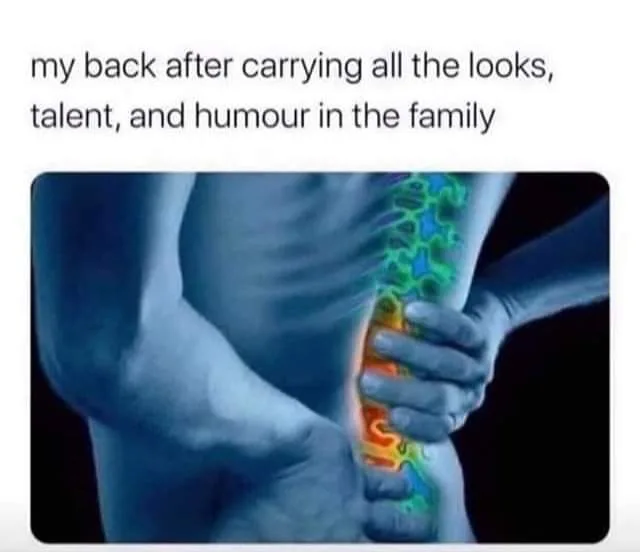 back pain meme