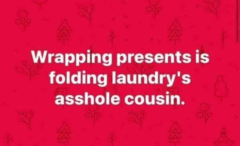 wrapping paper meme