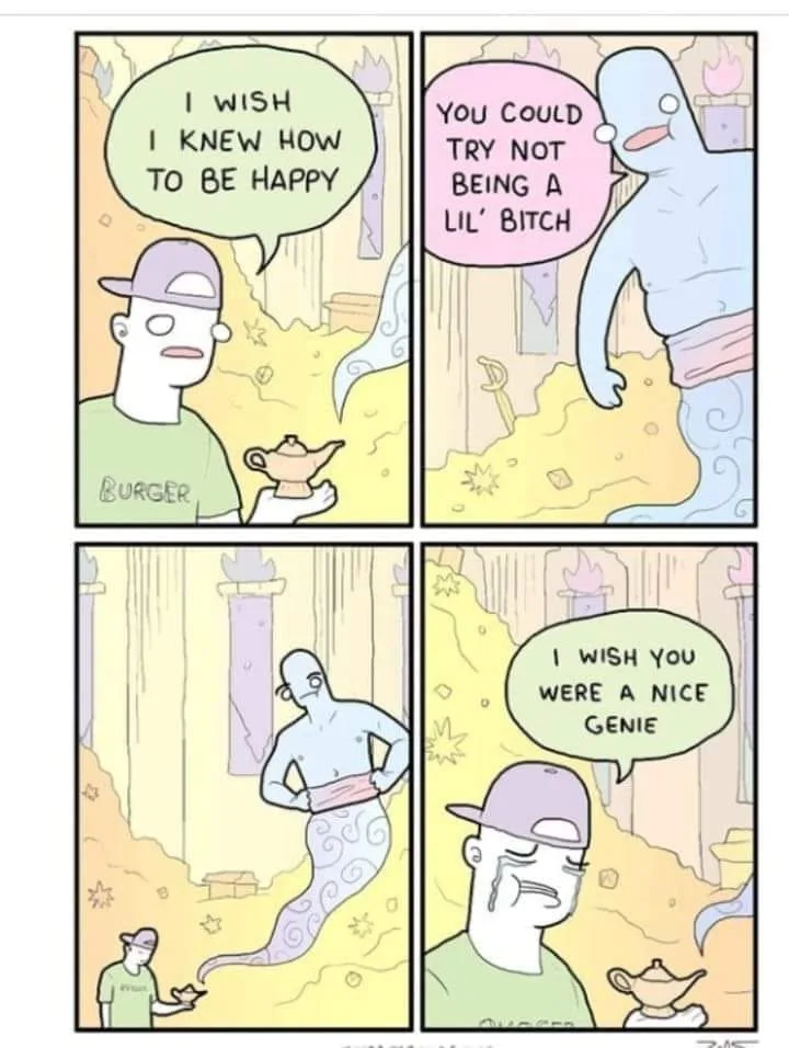 contentment meme