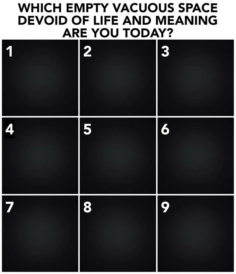 meaninglessness meme
