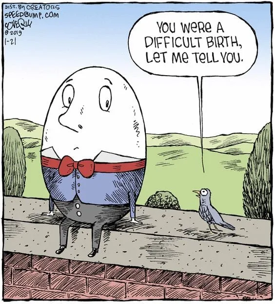 Humpty Dumpty meme