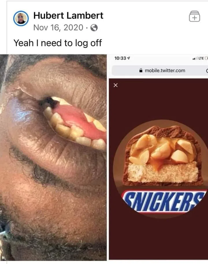 Snickers meme