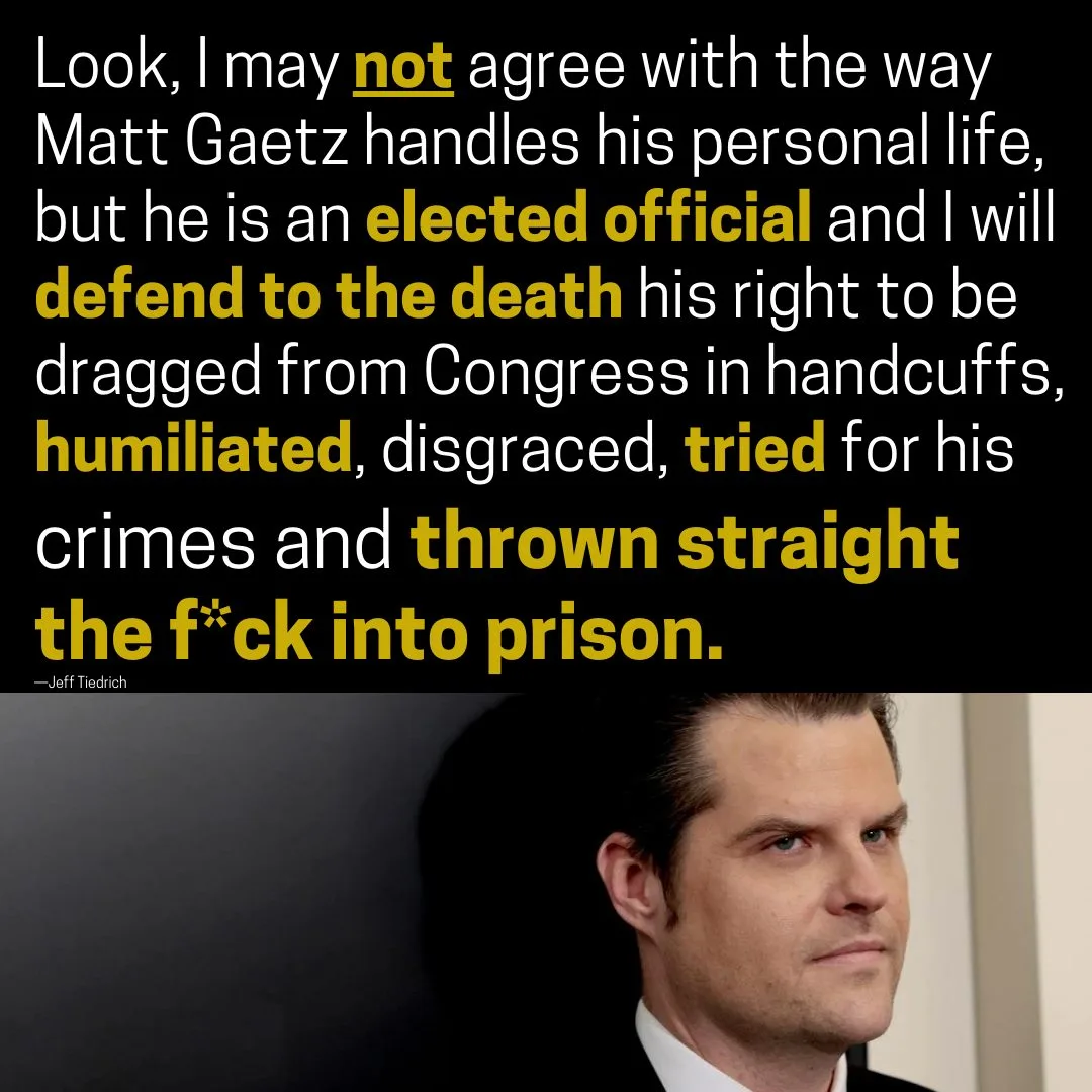 Matt Gaetz meme