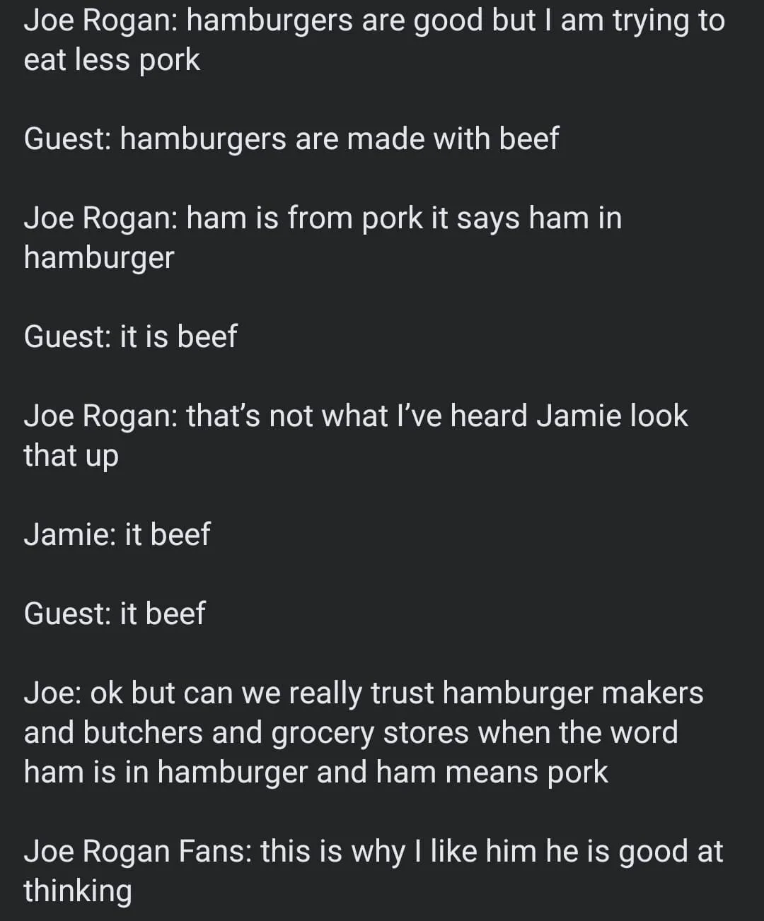 Joe Rogan meme