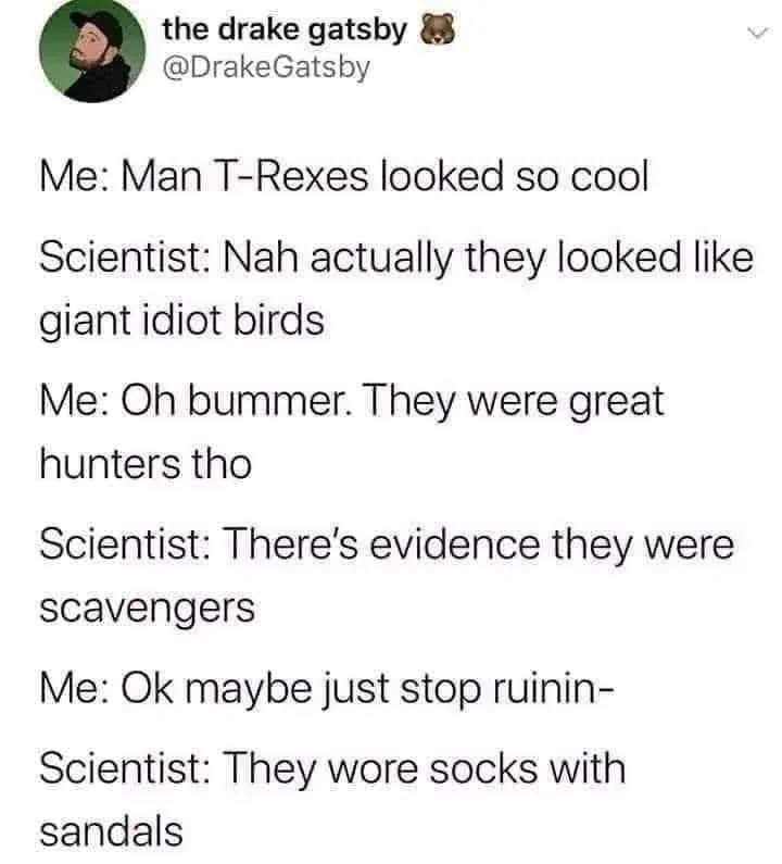 T-Rex meme