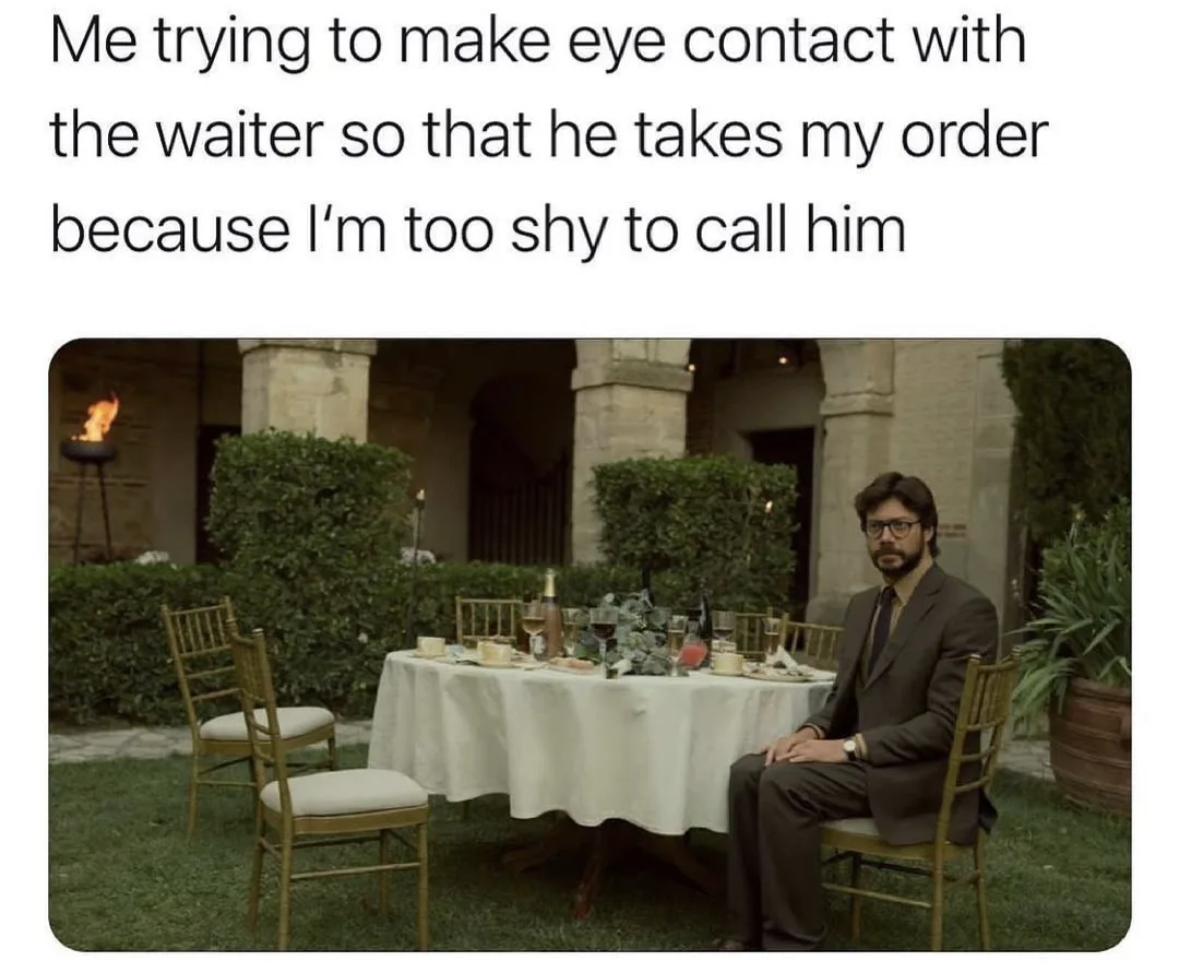 restaurant meme