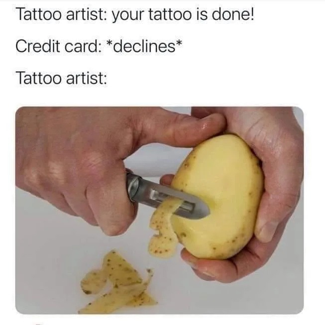 credit card meme