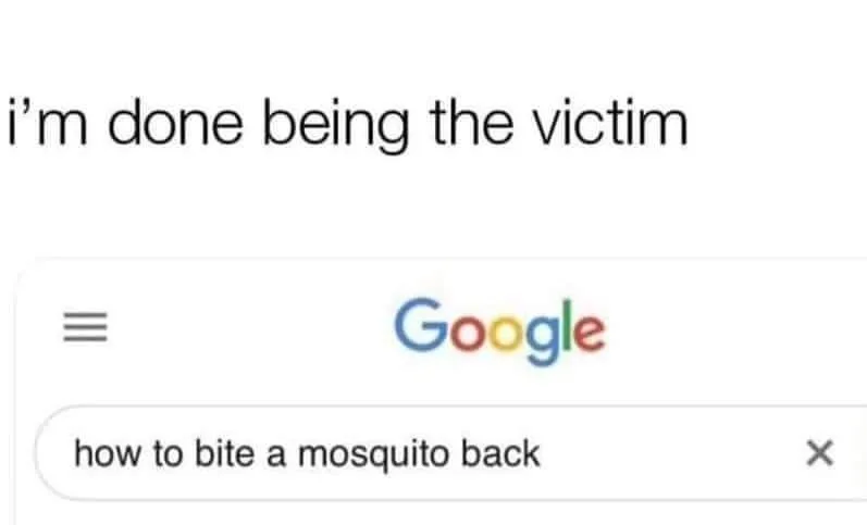 victimhood meme