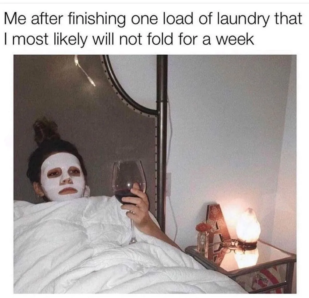 doing laundry meme