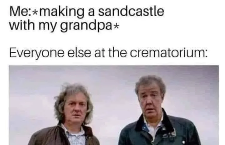 cremation meme