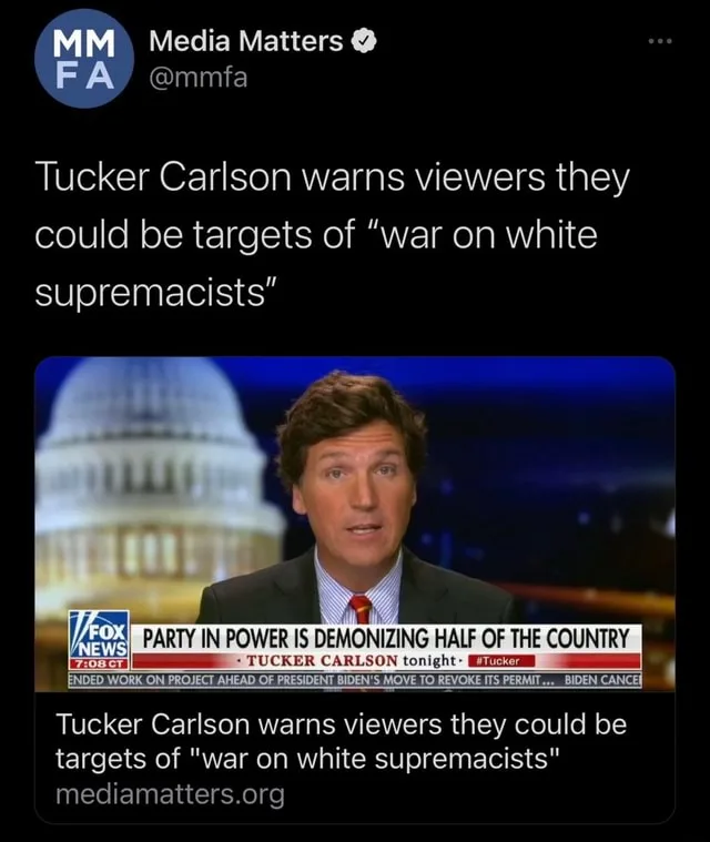 Tucker Carlson meme