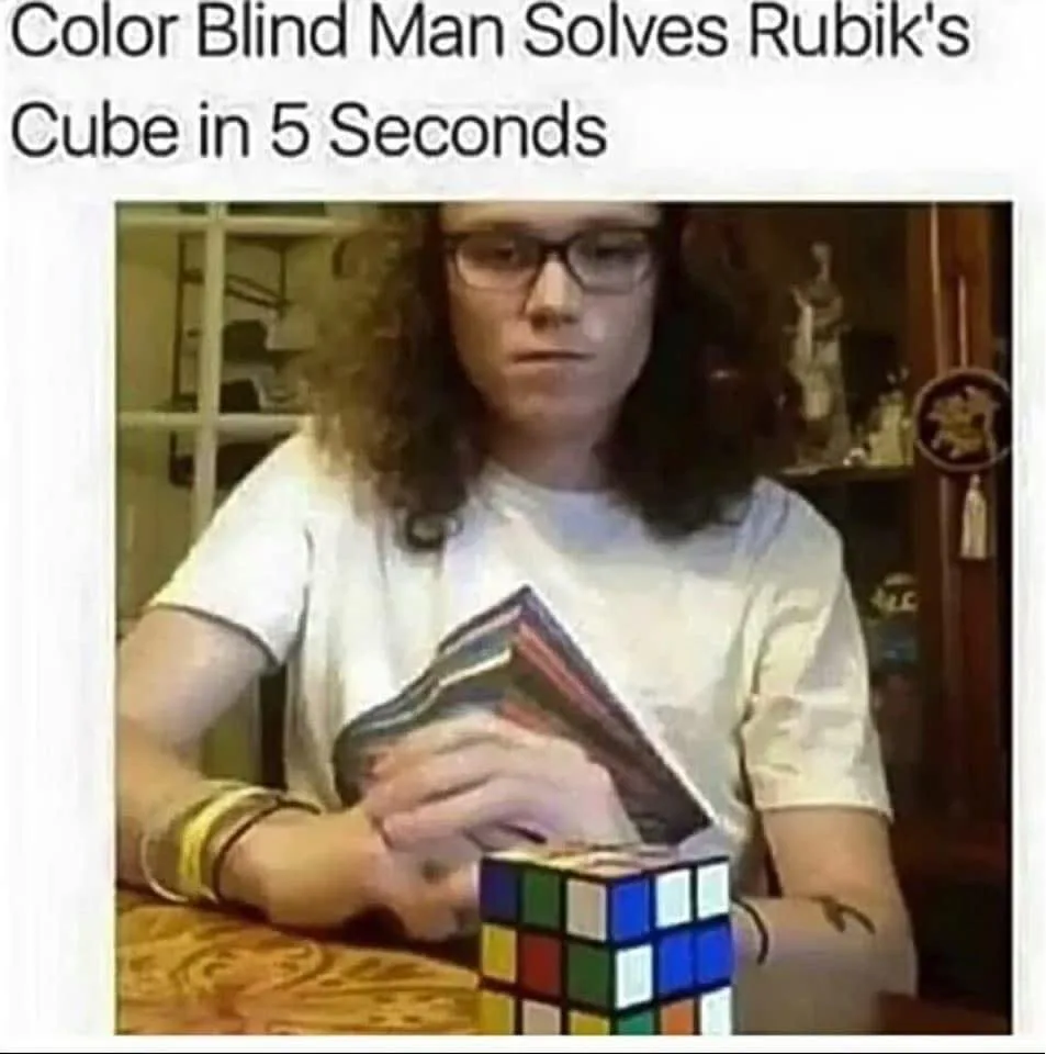 colorblindness meme