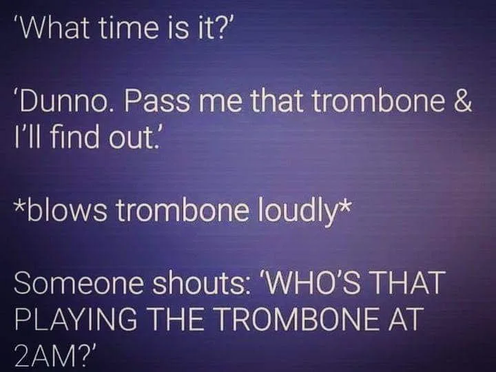 trombone meme