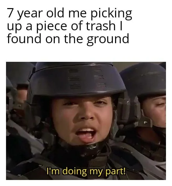 littering meme