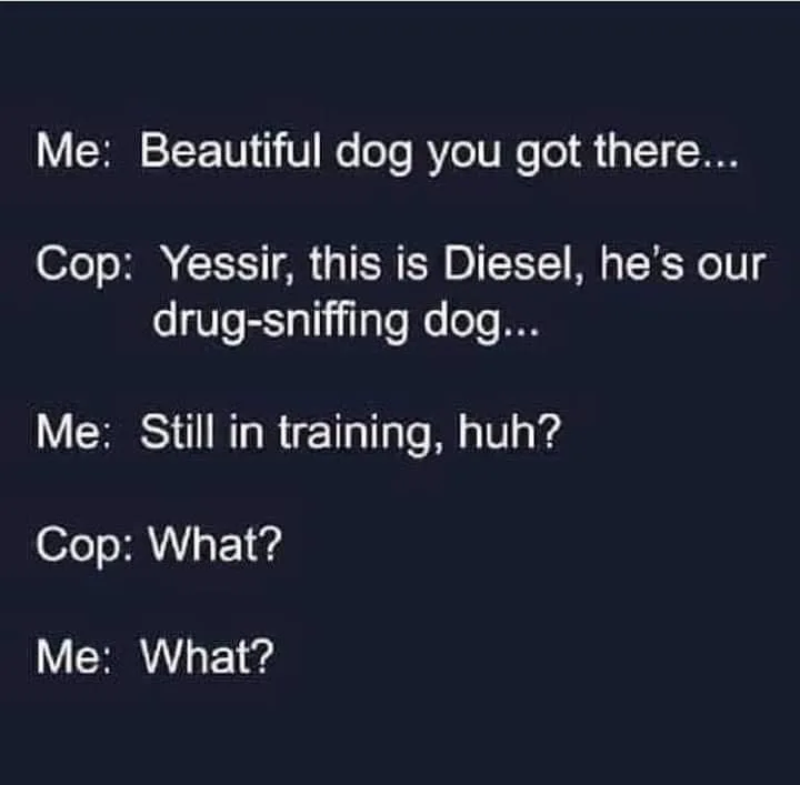 K-9 unit meme