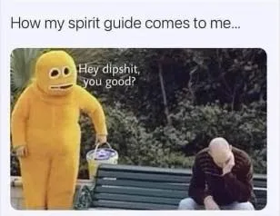 spirit guide meme
