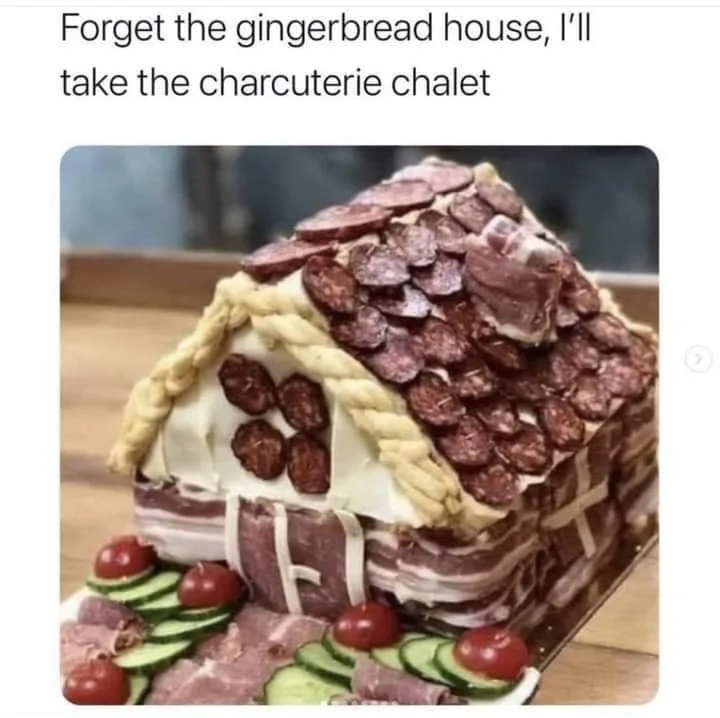 gingerbread house meme