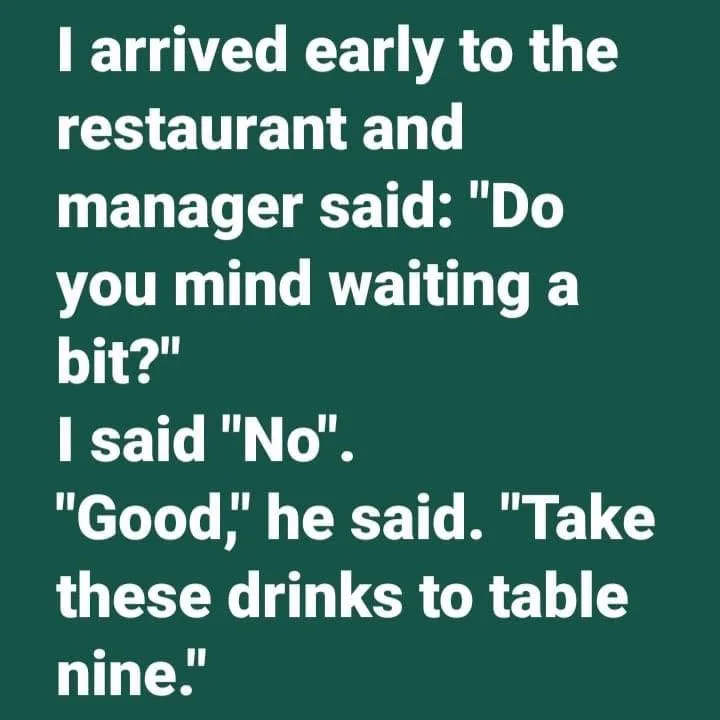waiting tables meme