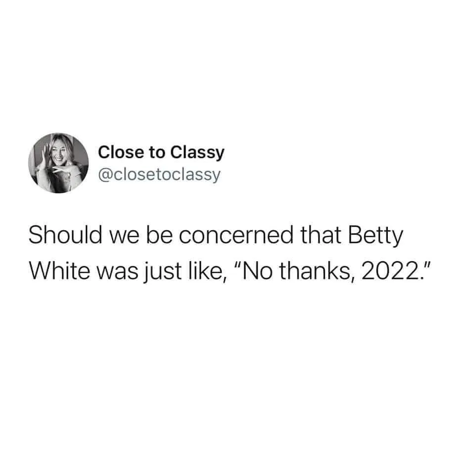 Betty White meme