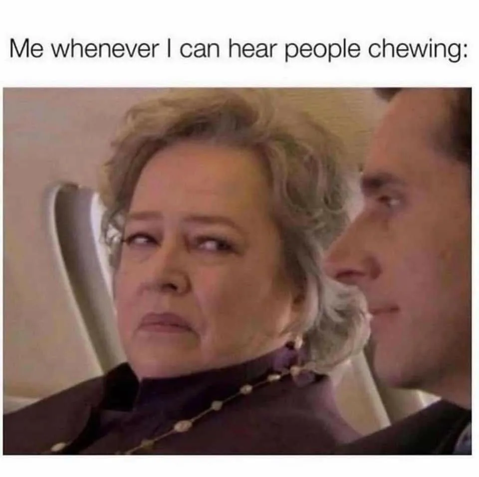 chewing meme