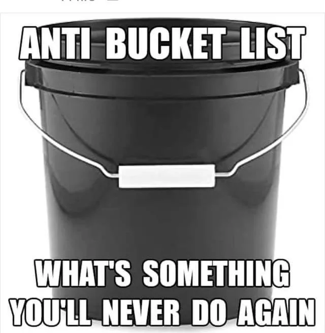 bucket list meme