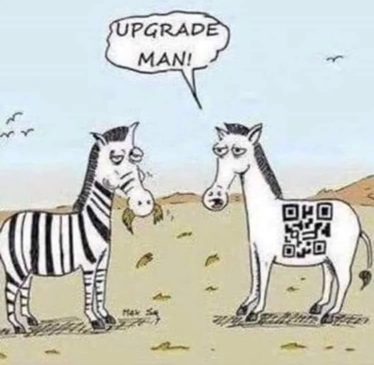 QR code meme