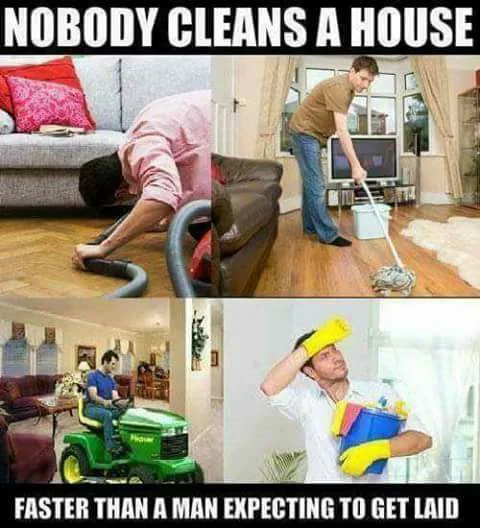 cleaning your room meme