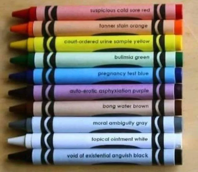 crayon meme