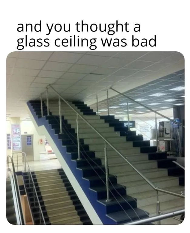 stairs meme