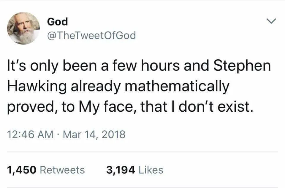 Stephen Hawking meme