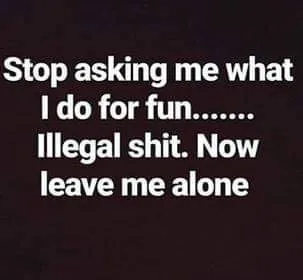 wanting to be left alone meme
