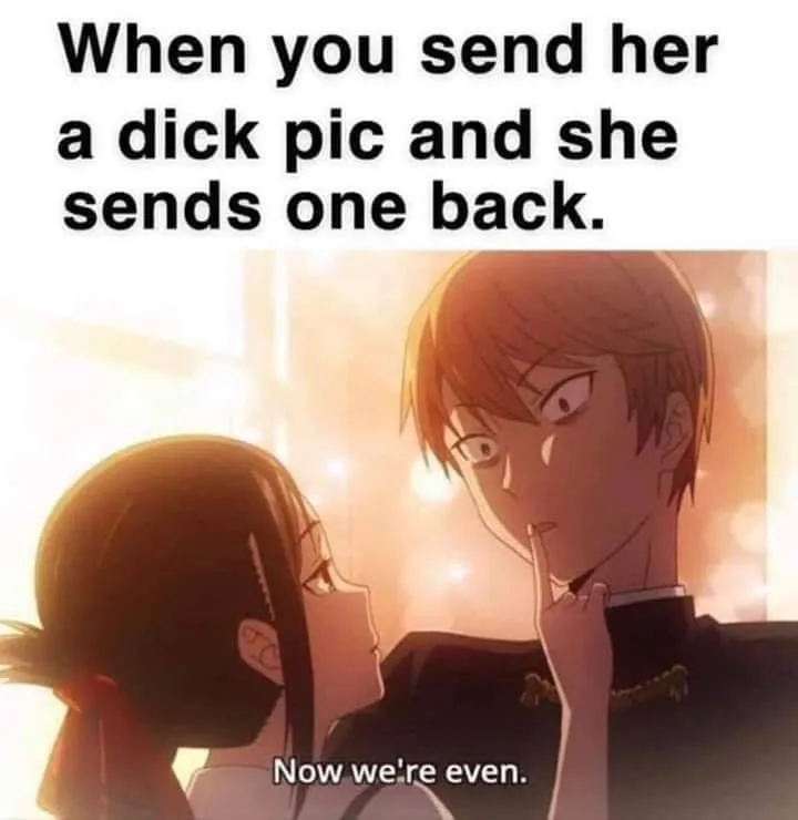 dick pic meme
