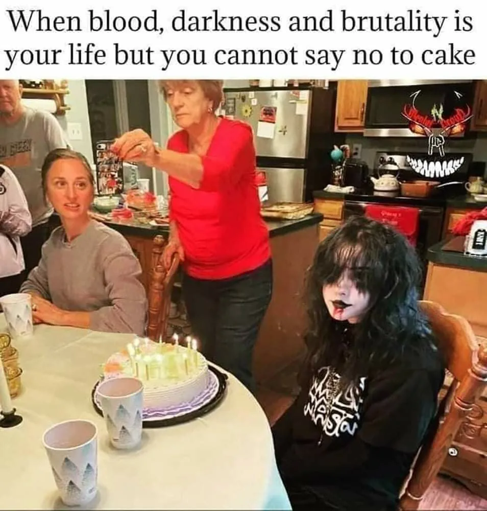 Goth meme