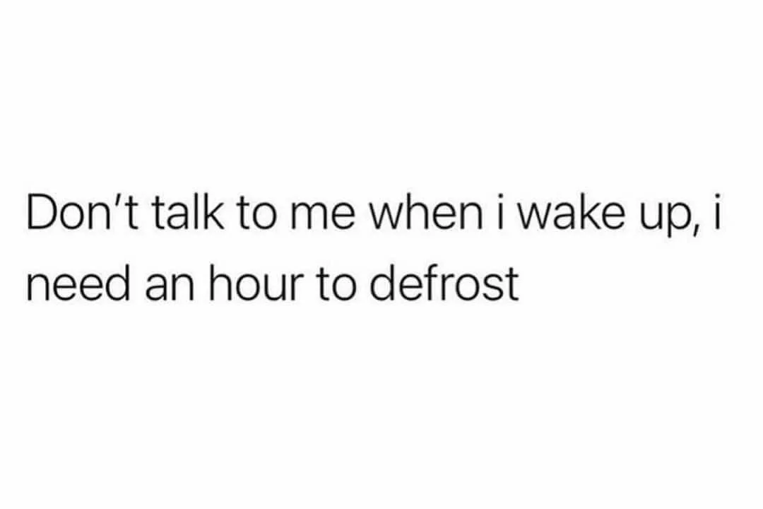 morning meme