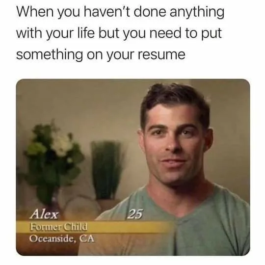 CV meme