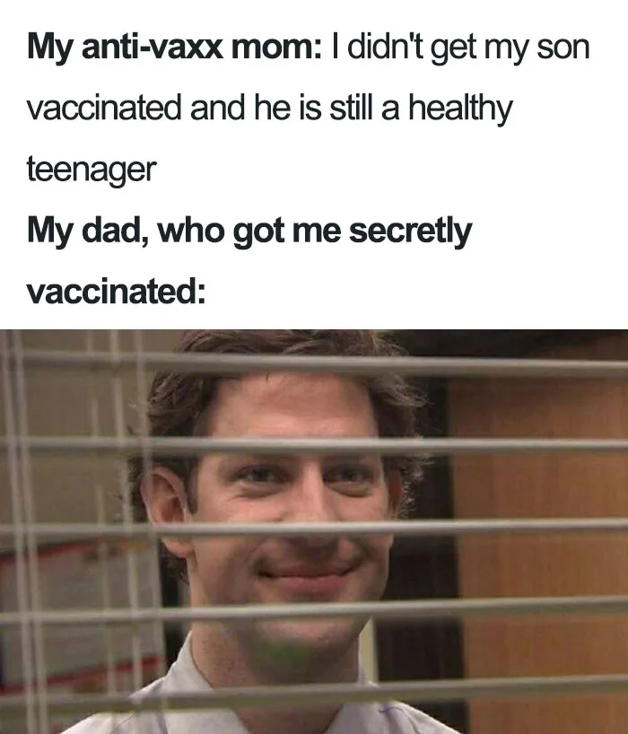 antivaxxer meme
